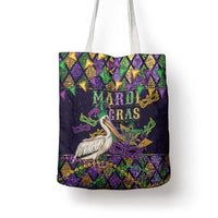 Mardi Gras Pelican Tote Bag Let the Good Times Roll