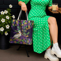 Mardi Gras Pelican Tote Bag Let the Good Times Roll