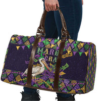 Mardi Gras Pelican Travel Bag Let the Good Times Roll
