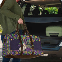 Mardi Gras Pelican Travel Bag Let the Good Times Roll