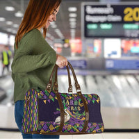 Mardi Gras Pelican Travel Bag Let the Good Times Roll