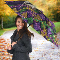Mardi Gras Pelican Umbrella Let the Good Times Roll