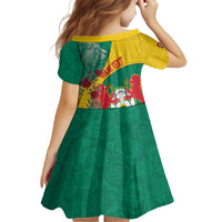 Personalised Republique Togolaise Family Matching Off The Shoulder Long Sleeve Dress and Hawaiian Shirt Lion Coat Of Arms