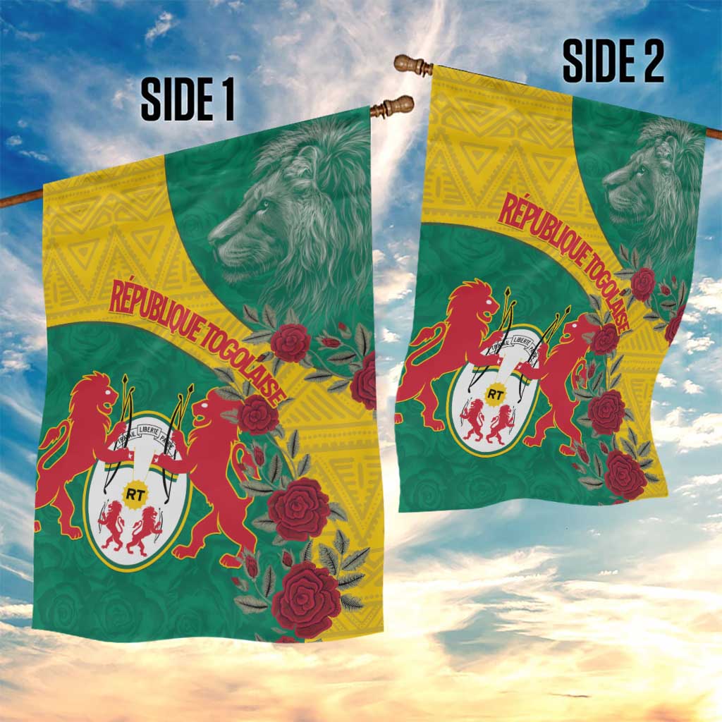 Republique Togolaise Garden Flag Lion Coat Of Arms