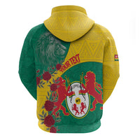 Personalised Republique Togolaise Hoodie Lion Coat Of Arms