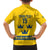 Custom Sweden Ice Hockey Family Matching Off Shoulder Short Dress and Hawaiian Shirt Go Tre Kronor