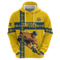 Custom Sweden Ice Hockey Hoodie Go Tre Kronor