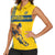 Custom Sweden Ice Hockey Women Sleeveless Polo Shirt Go Tre Kronor