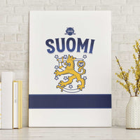 Finland Ice Hockey Canvas Wall Art Go Suomi Go