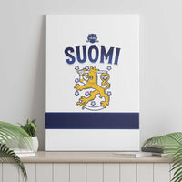 Finland Ice Hockey Canvas Wall Art Go Suomi Go