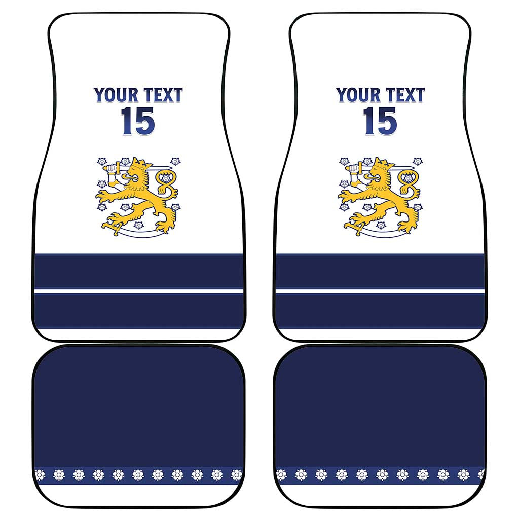 Finland Ice Hockey Car Mats Go Suomi Go