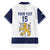Custom Finland Ice Hockey Family Matching Short Sleeve Bodycon Dress and Hawaiian Shirt Go Suomi Go