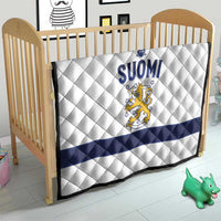 Finland Ice Hockey Quilt Go Suomi Go