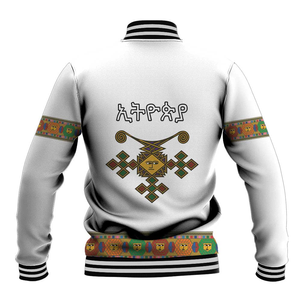 Ethiopia Saba Kemis Baseball Jacket Habesha Style LT15