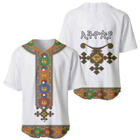 Ethiopia Saba Kemis Baseball Jersey Habesha Style LT15