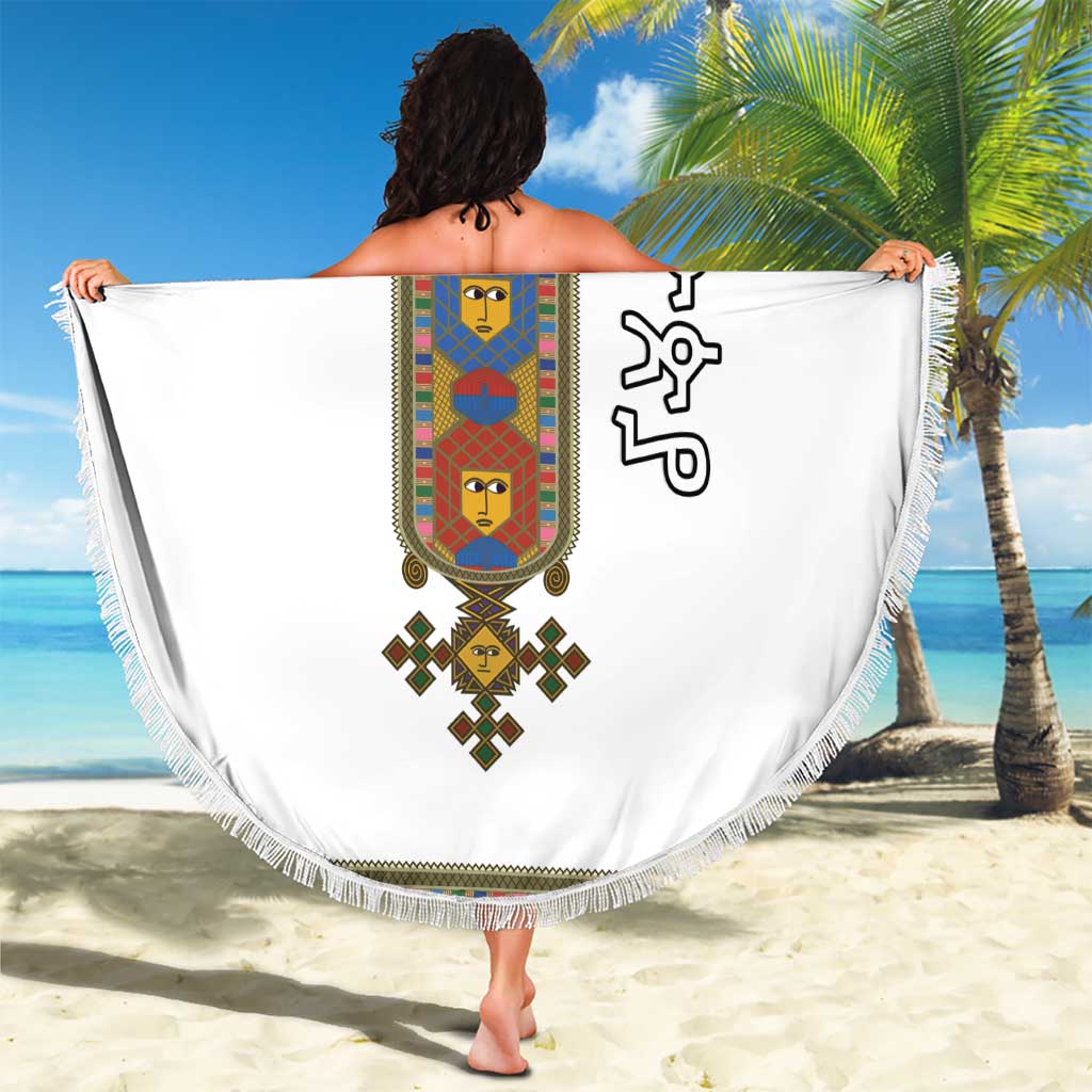 Ethiopia Saba Kemis Beach Blanket Habesha Style