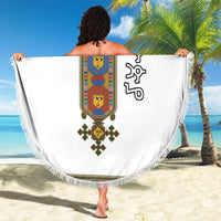 Ethiopia Saba Kemis Beach Blanket Habesha Style