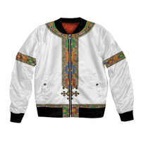 Ethiopia Saba Kemis Bomber Jacket Habesha Style LT15
