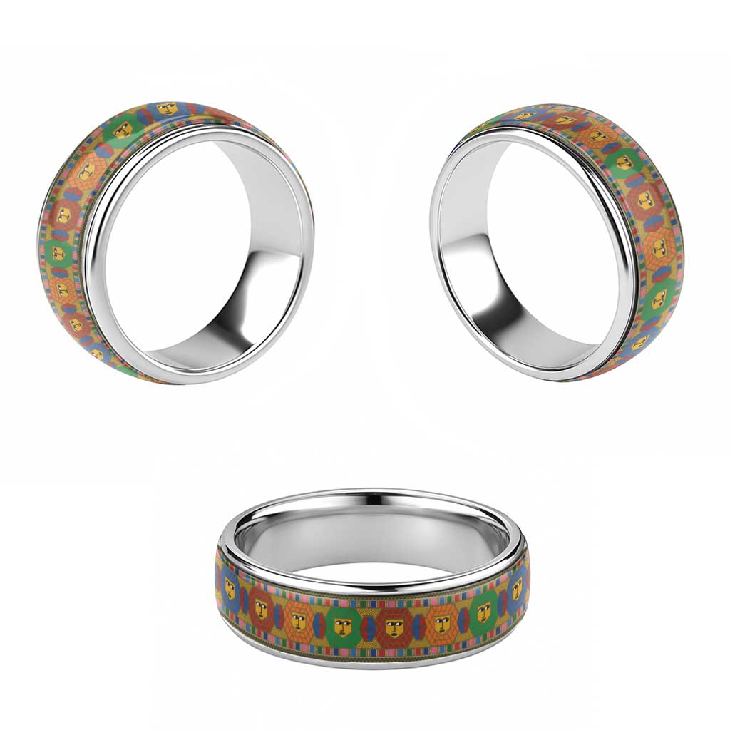 Ethiopia Saba Kemis Classic Ring Habesha Style - Wonder Print Shop