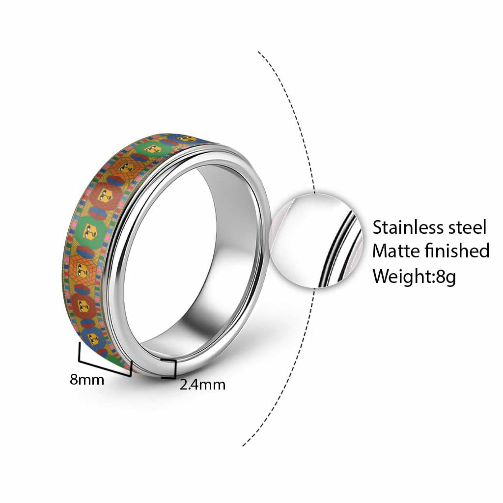 Ethiopia Saba Kemis Classic Ring Habesha Style - Wonder Print Shop