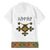 Ethiopia Saba Kemis Family Matching Off The Shoulder Long Sleeve Dress and Hawaiian Shirt Habesha Style LT15