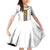 Ethiopia Saba Kemis Family Matching Off Shoulder Short Dress and Hawaiian Shirt Habesha Style LT15