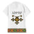 Ethiopia Saba Kemis Family Matching Off Shoulder Short Dress and Hawaiian Shirt Habesha Style LT15