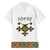 Ethiopia Saba Kemis Family Matching Short Sleeve Bodycon Dress and Hawaiian Shirt Habesha Style LT15