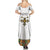 Ethiopia Saba Kemis Family Matching Summer Maxi Dress and Hawaiian Shirt Habesha Style LT15