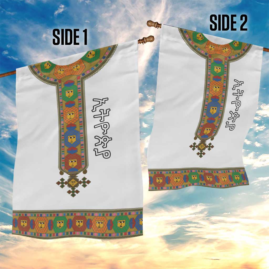 Ethiopia Saba Kemis Garden Flag Habesha Style