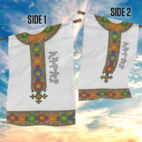 Ethiopia Saba Kemis Garden Flag Habesha Style