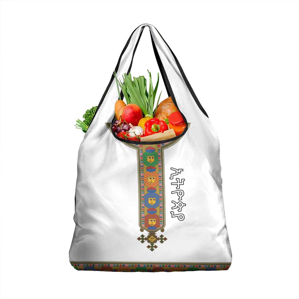 Ethiopia Saba Kemis Grocery Bag Habesha Style
