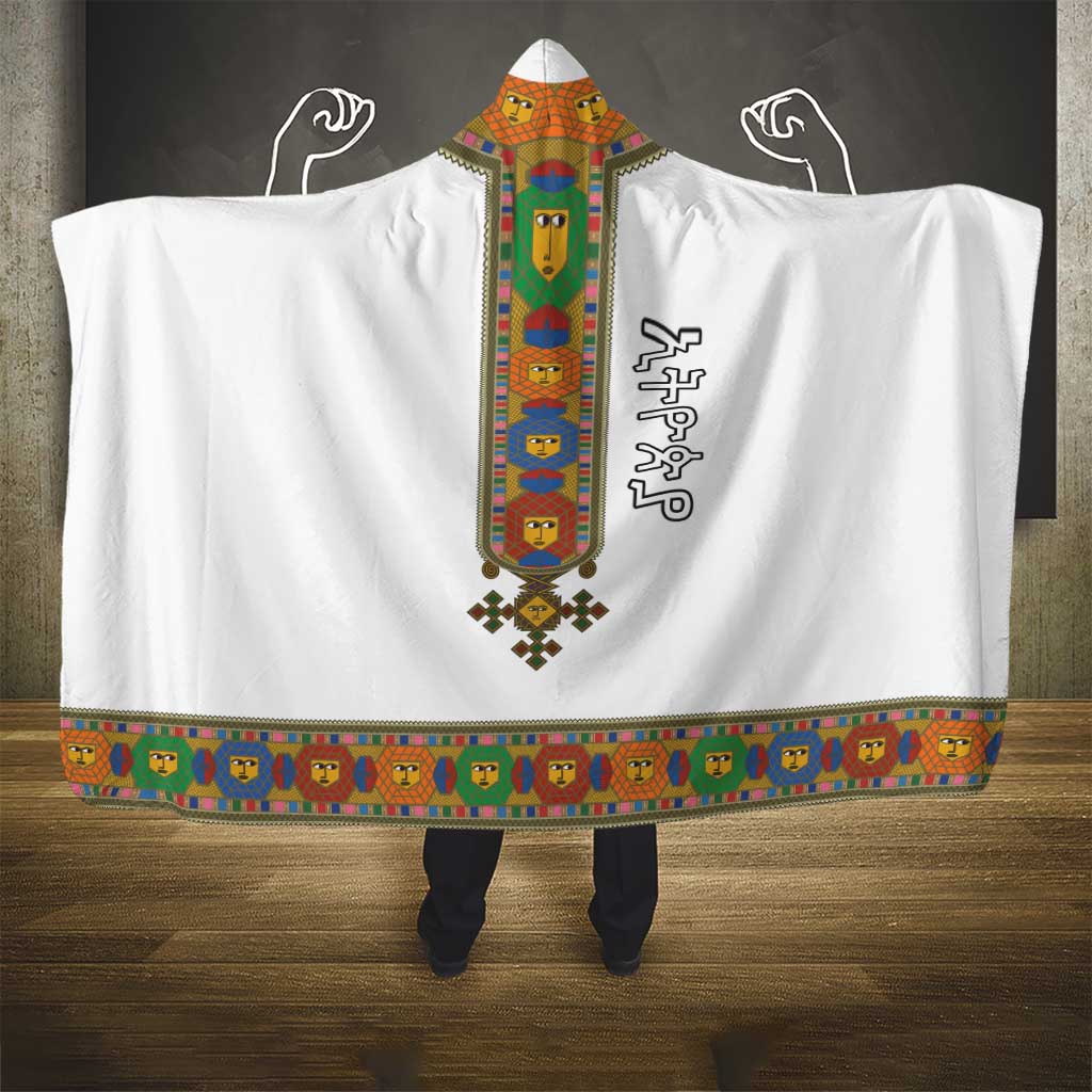 Ethiopia Saba Kemis Hooded Blanket Habesha Style