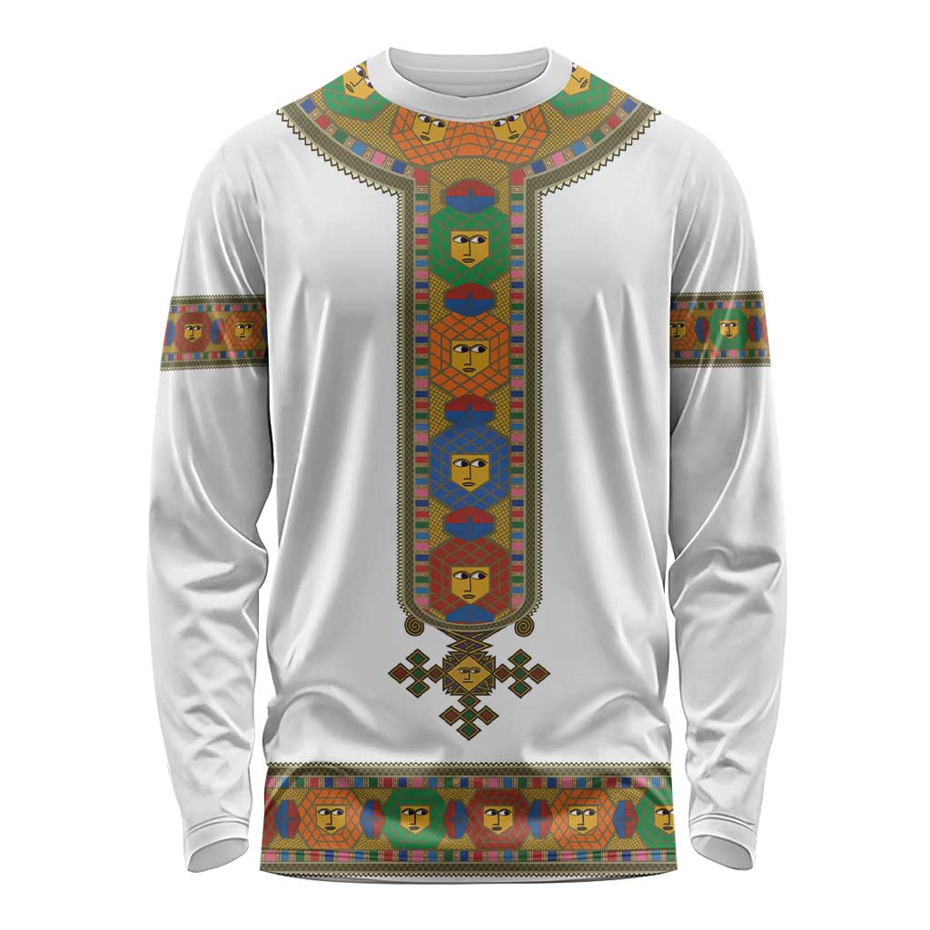 Ethiopia Saba Kemis Long Sleeve Shirt Habesha Style LT15