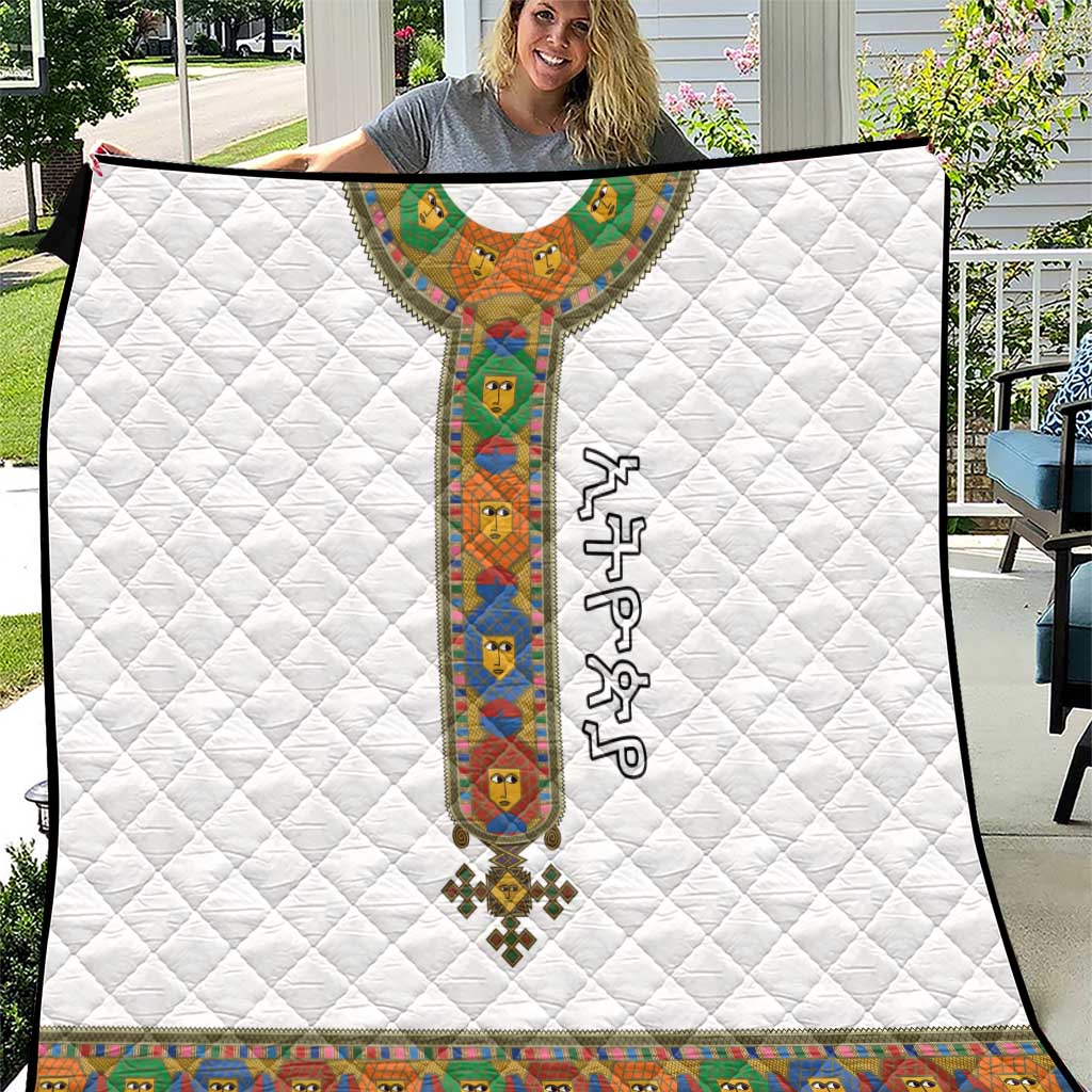 Ethiopia Saba Kemis Quilt Habesha Style