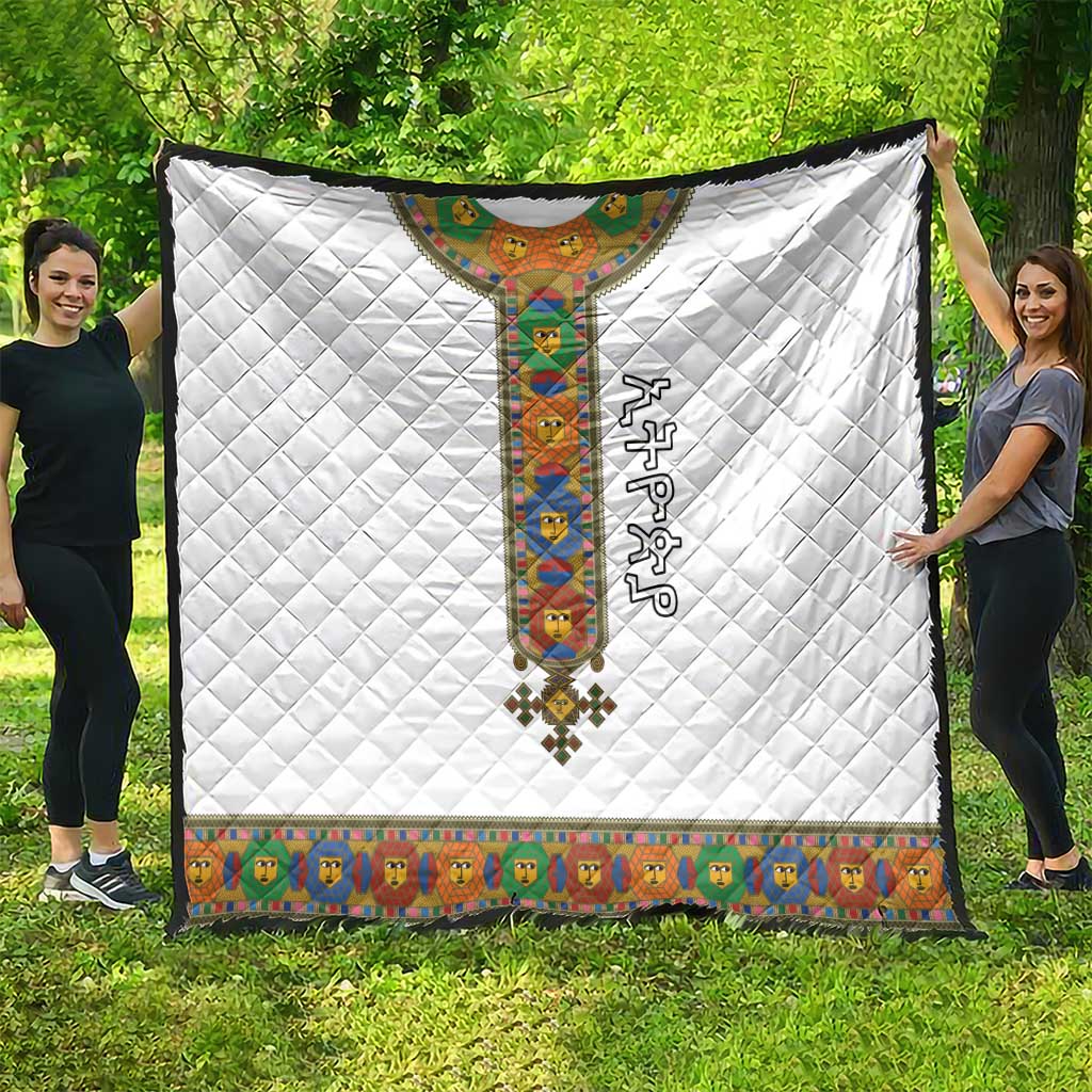 Ethiopia Saba Kemis Quilt Habesha Style