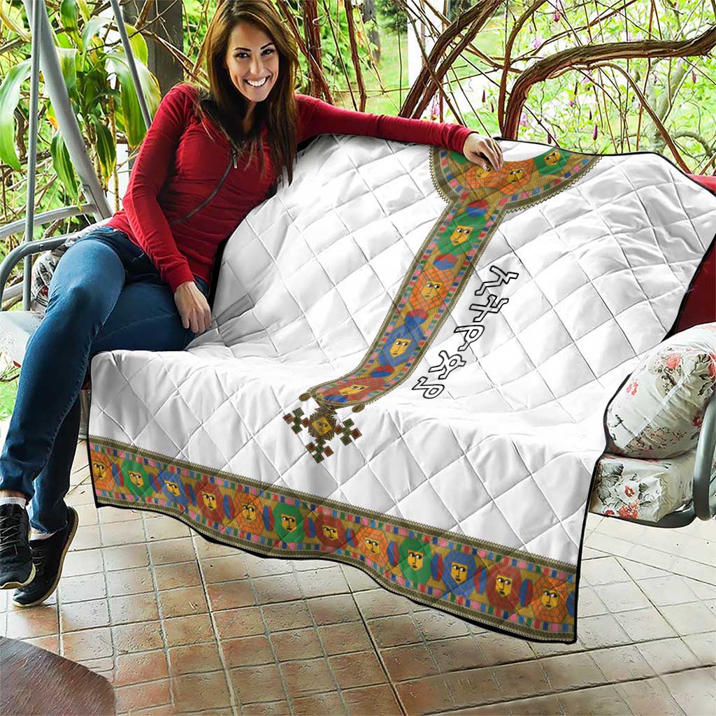 Ethiopia Saba Kemis Quilt Habesha Style