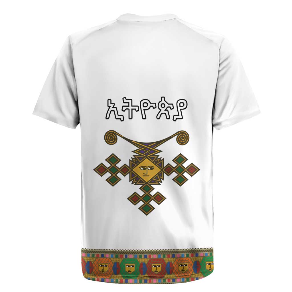 Ethiopia Saba Kemis Rugby Jersey Habesha Style LT15