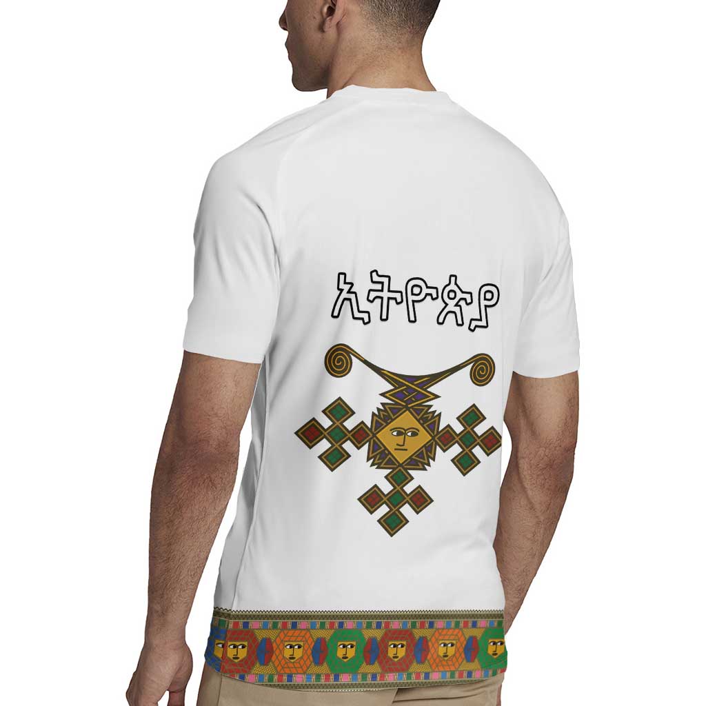 Ethiopia Saba Kemis Rugby Jersey Habesha Style LT15