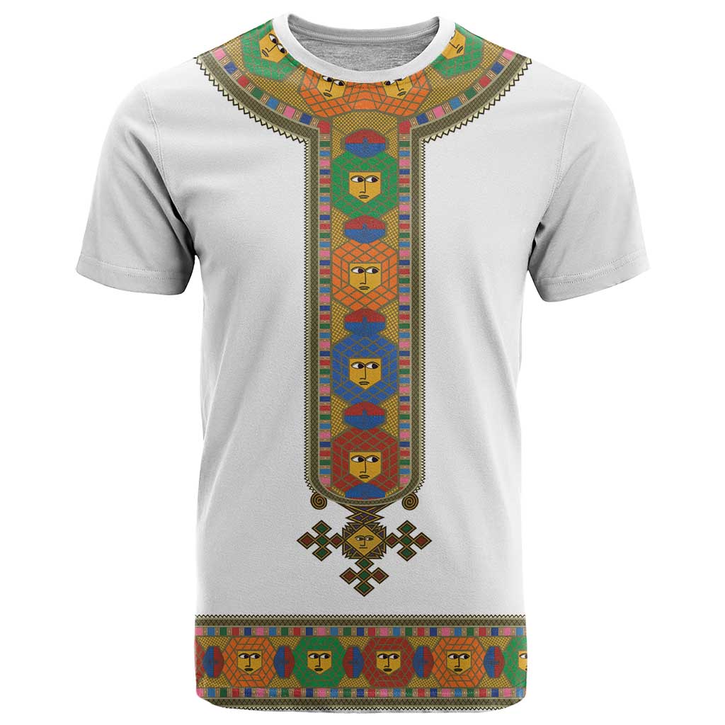 Ethiopia Saba Kemis T Shirt Habesha Style LT15