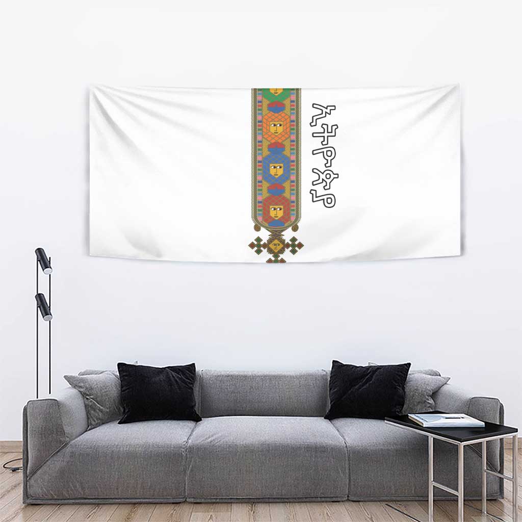 Ethiopia Saba Kemis Tapestry Habesha Style