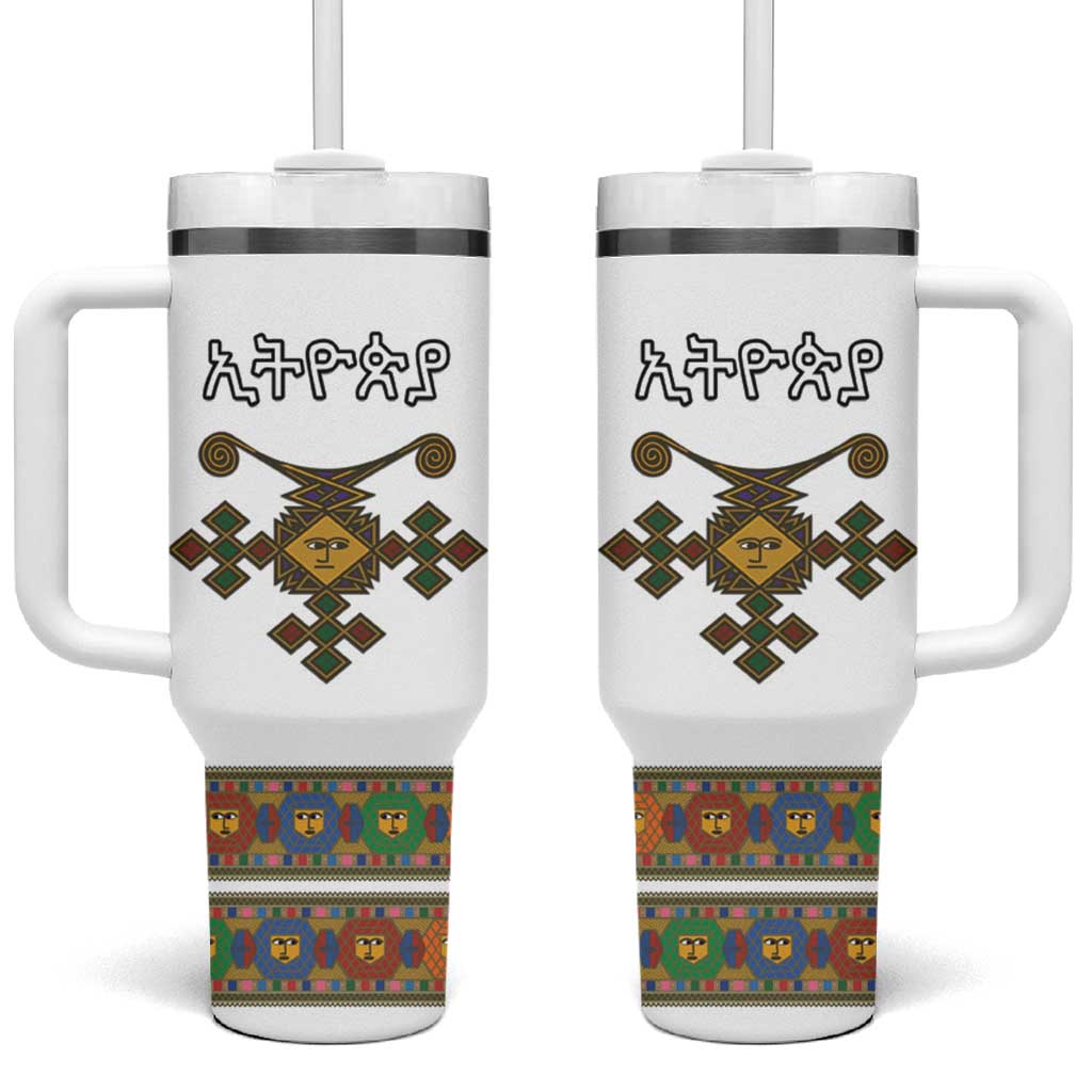 Ethiopia Saba Kemis Tumbler With Handle Habesha Style