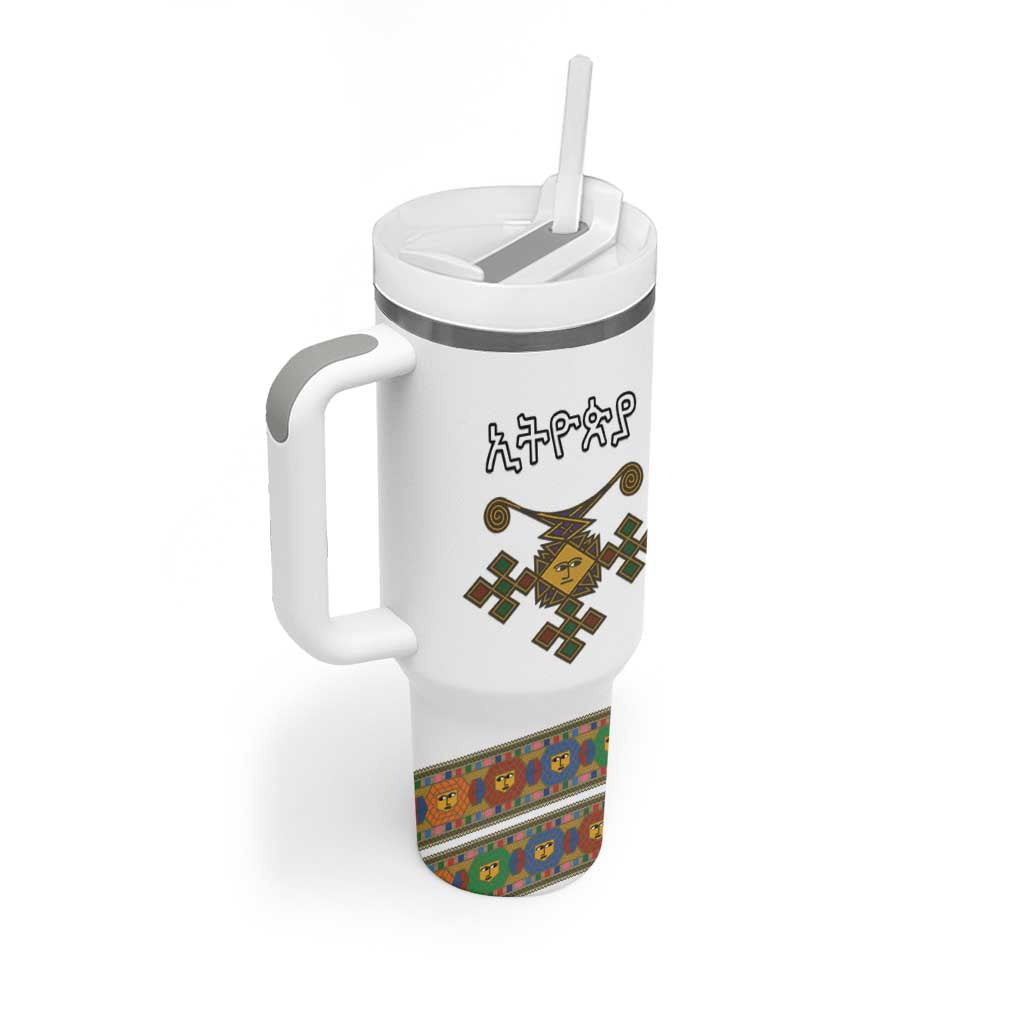 Ethiopia Saba Kemis Tumbler With Handle Habesha Style