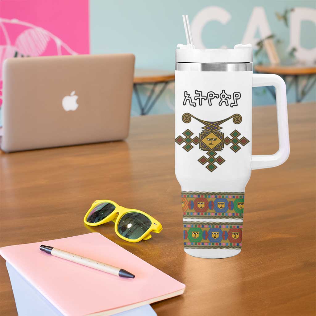 Ethiopia Saba Kemis Tumbler With Handle Habesha Style