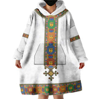 Ethiopia Saba Kemis Wearable Blanket Hoodie Habesha Style LT15