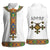 Ethiopia Saba Kemis Women Sleeveless Polo Shirt Habesha Style LT15