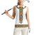 Ethiopia Saba Kemis Women Sleeveless Polo Shirt Habesha Style LT15