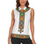 Ethiopia Saba Kemis Women Sleeveless Polo Shirt Habesha Style LT15