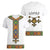 Ethiopia Saba Kemis Women V-Neck T-Shirt Habesha Style LT15