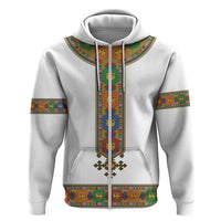 Ethiopia Saba Kemis Zip Hoodie Habesha Style LT15